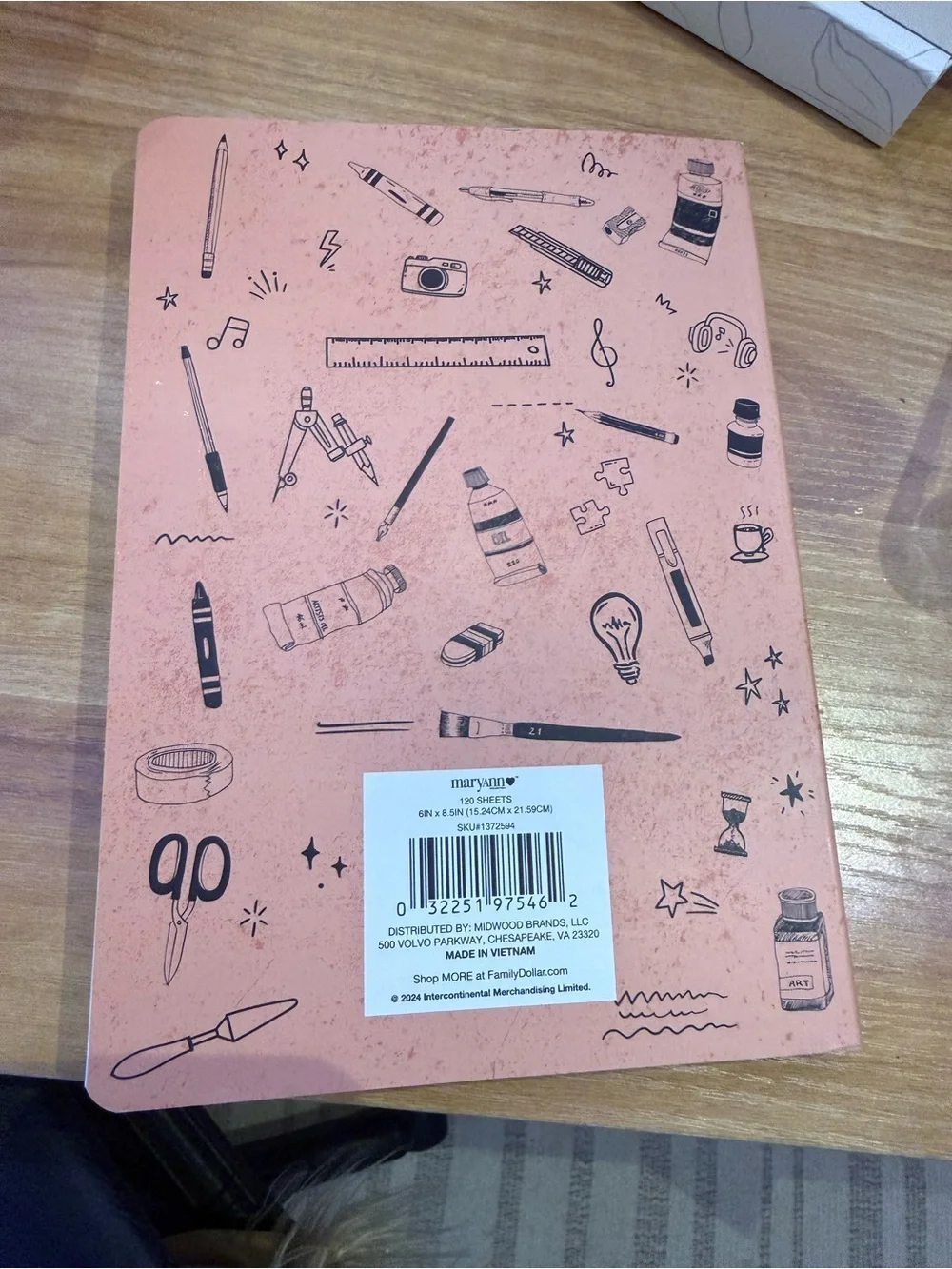 Create and Destroy Creative Notebook Journal for Ideas